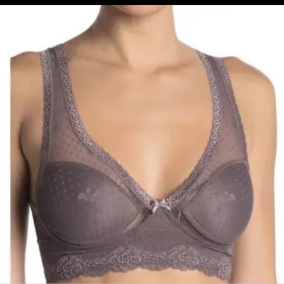 Wishlist Sheer Lace Bow Bralette size M - Picture 1 of 8